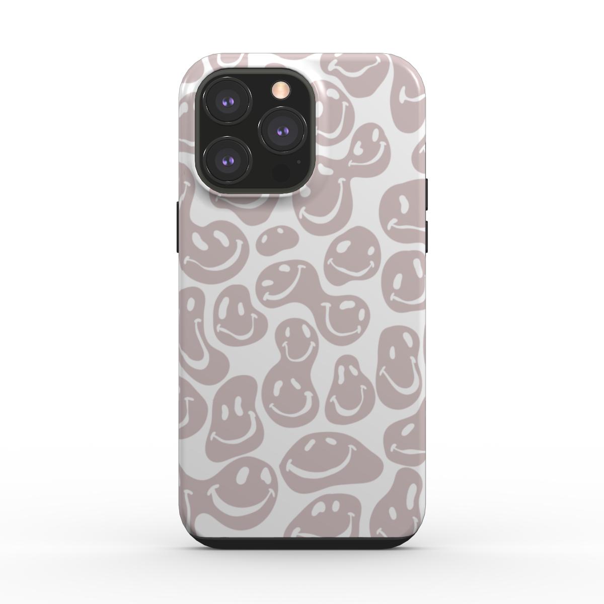 Coque Protection 2 en 1 - Smiley Rose