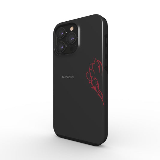 Coque Protection 2 en 1 - Demi Coeur