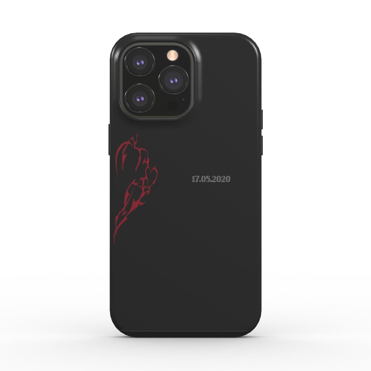 Coque Protection 2 en 1 - Demi Coeur